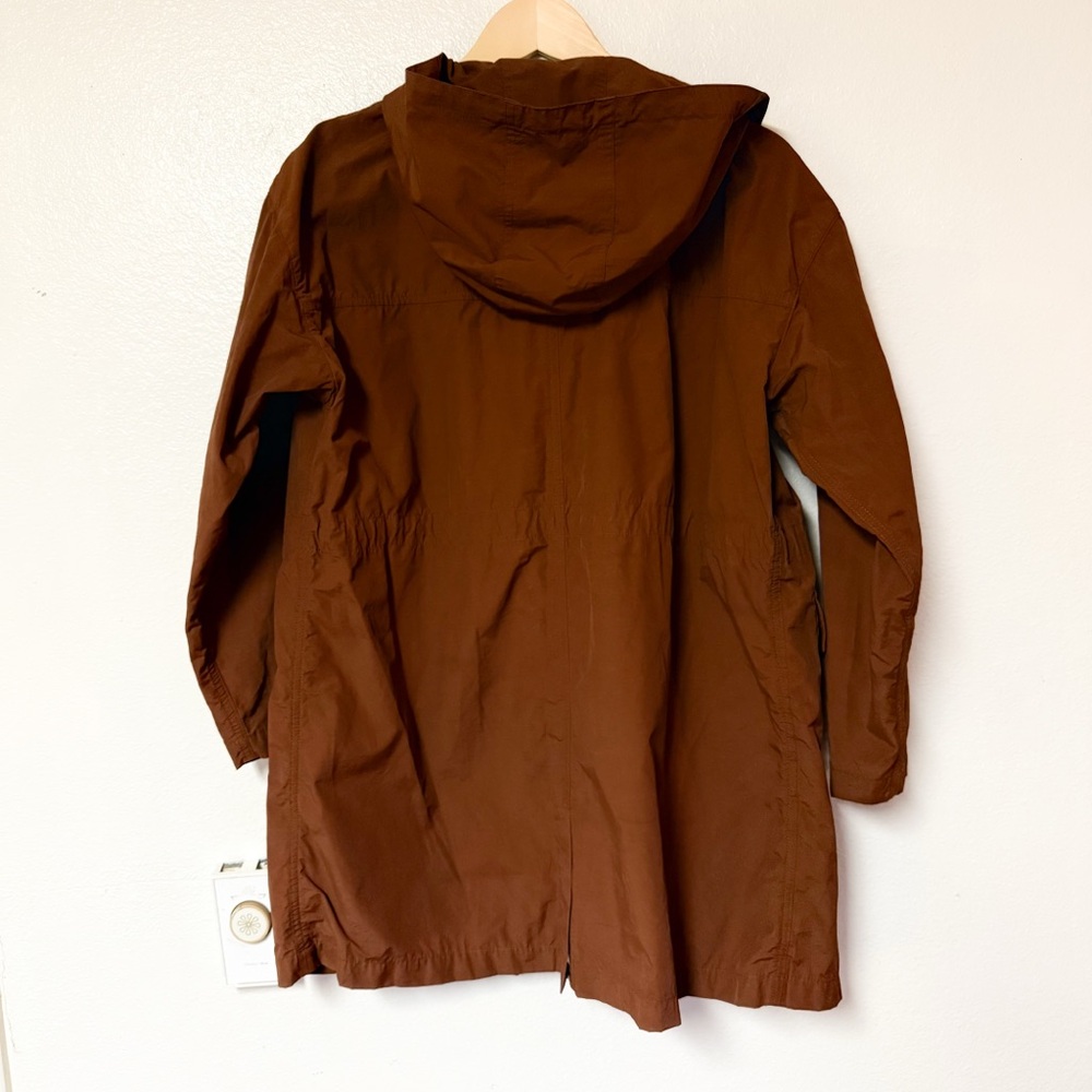 Eileen Fisher Lightweight Organic Cotton Nylon Zip Jacket | Petite Small | EUC - Picture 4 of 9